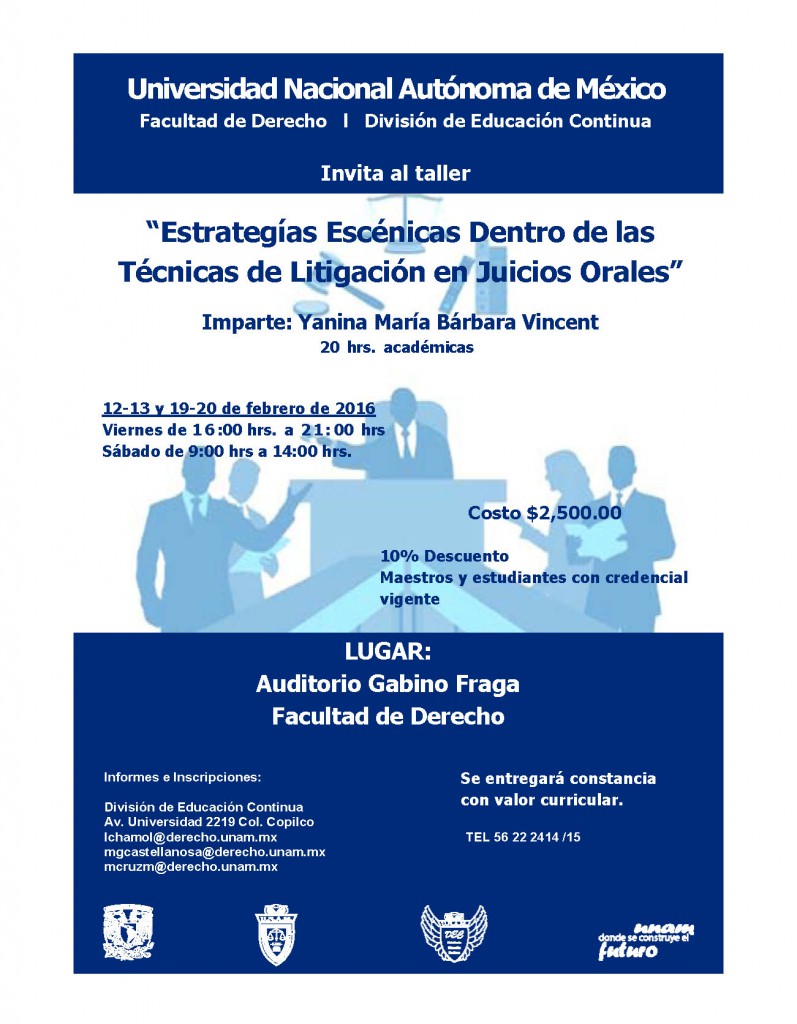 CARTEL_Taller Litigación