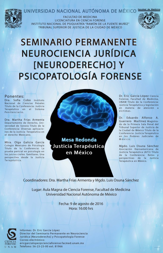 cartel en neuro ciencia para gaceta