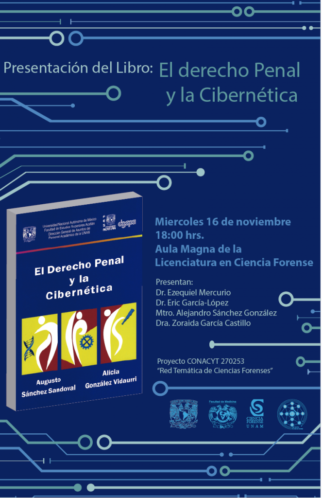 Presentación libro derecho penál y cibernética