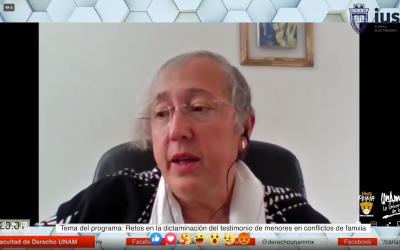 Mundo Forense, invitada: Dra. Nuria Vásquez, tema: Retos en la dictaminación del testimonio de menores en conflictos de familia