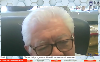 Mundo Forense, invitado: Dr. Carlos Serrano Sánchez, tema: “identificación facial humana”.