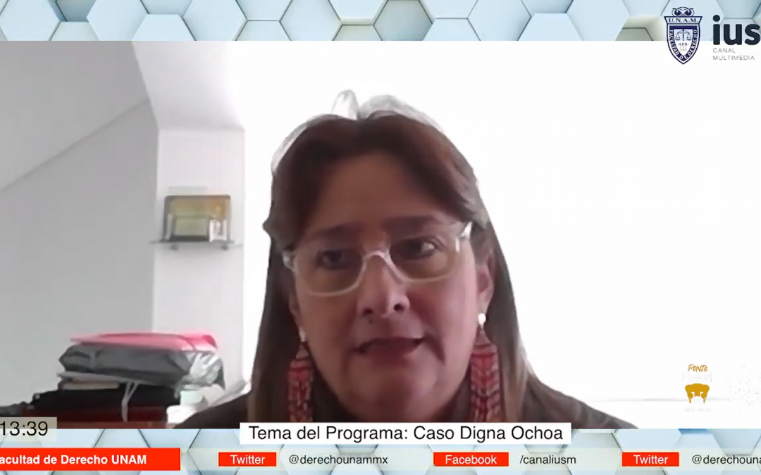 Mundo Forense, invitada: Dra. Ángela María Buitrago Ruíz, tema:  “El Caso Digna Ochoa.”